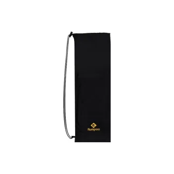 KUMPOO Badminton Racket Bags 2 Pcs Pack Sporty Style Shoulder Bag Flannelette Pouch