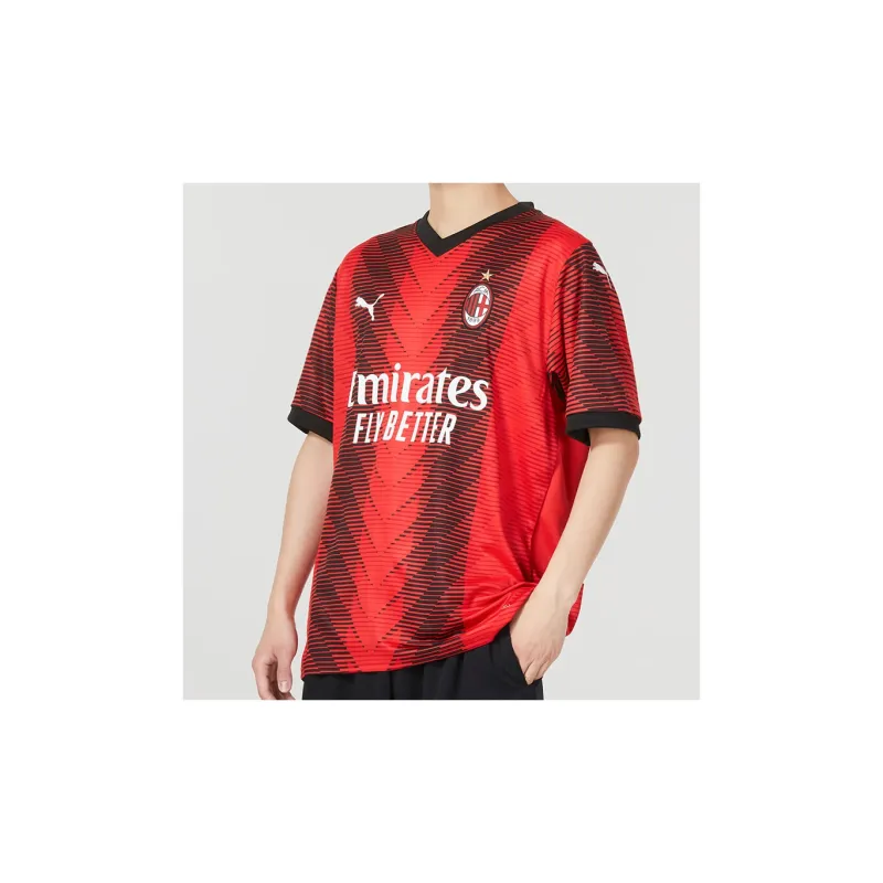 PUMA ACM Soccer Jerseys Men Red-4