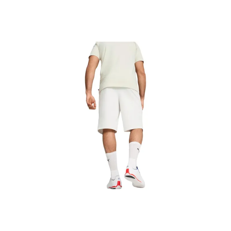 PUMA BMW M MotorsportPUMATECH Casual Shorts Men's Vapor Gray-3