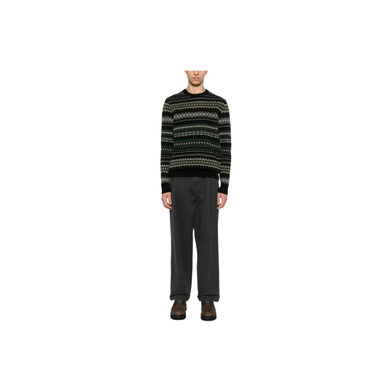 BARBOUR Fair Isle knit Sweater-1