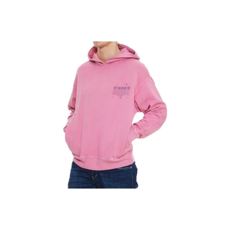 Diadora Sweatshirts Men Pink-3