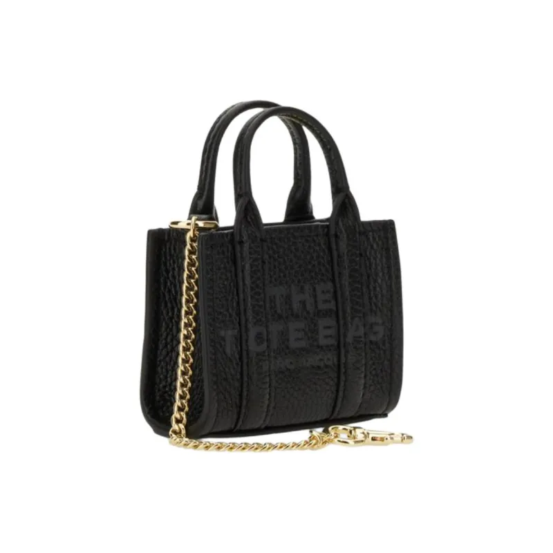 MARC JACOBS The Nano Tote Charm Black-1