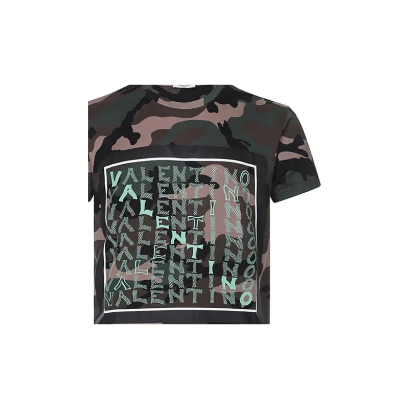 Valentino T Shirts Men Army Green-4