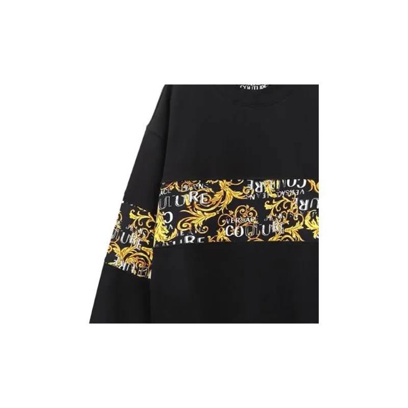 VERSACE JEANS COUTURE FW23 Sweatshirt Men's Black-4