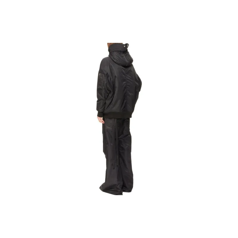 Rick Owens DRKSHDW Logo patch Hooded Jacket-1
