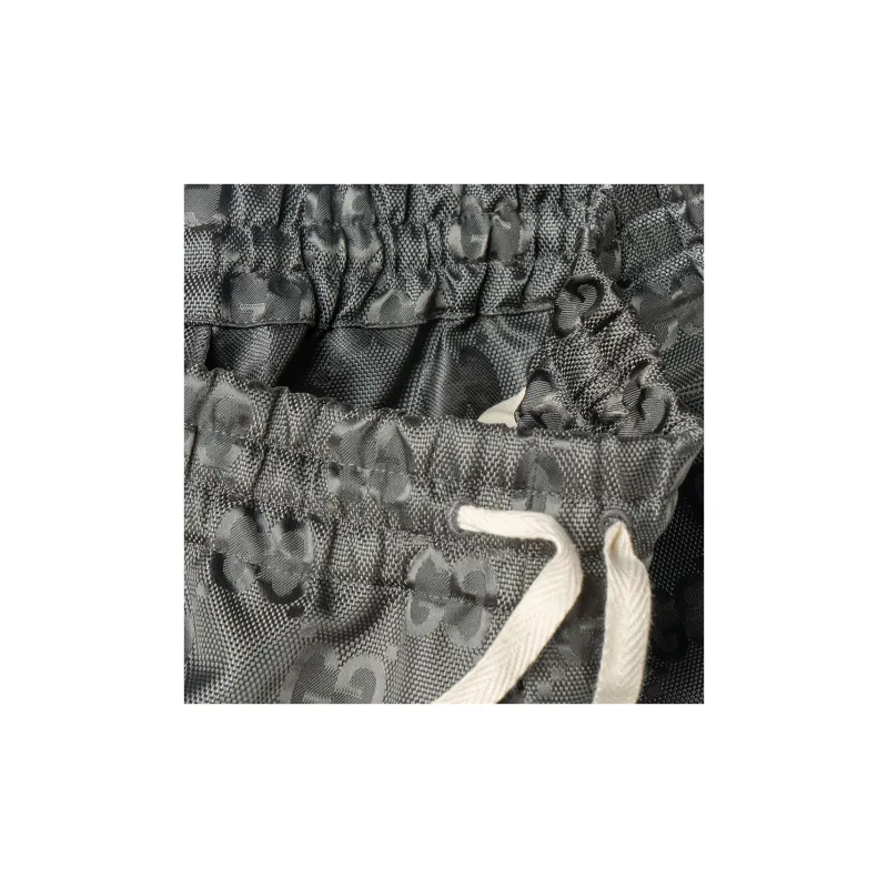 GUCCI Monogram pattern Track Pants-7
