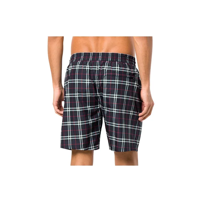 Burberry Casual Shorts Men Dark Blue-3