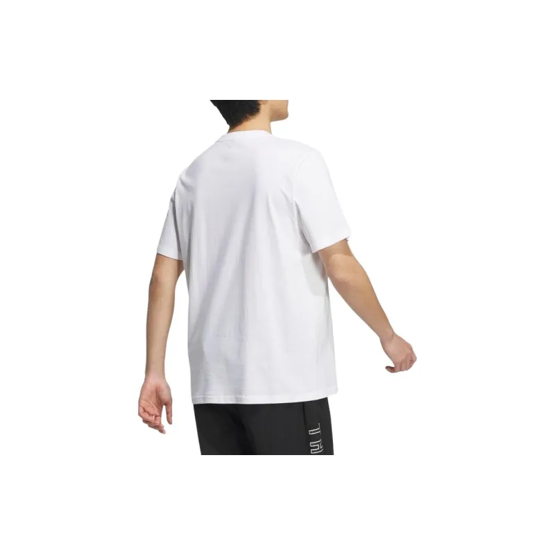 Adidas T-Shirts Men White-3