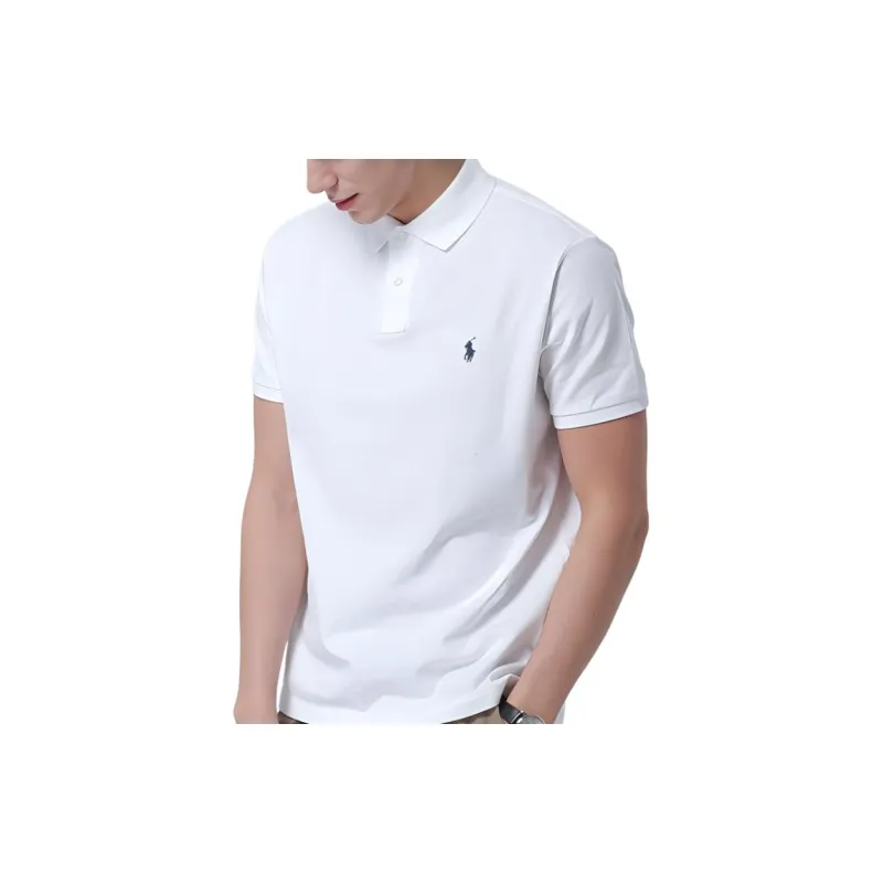 Polo Ralph Lauren Logo Embroidered Short Sleeved Polo Shirt-5
