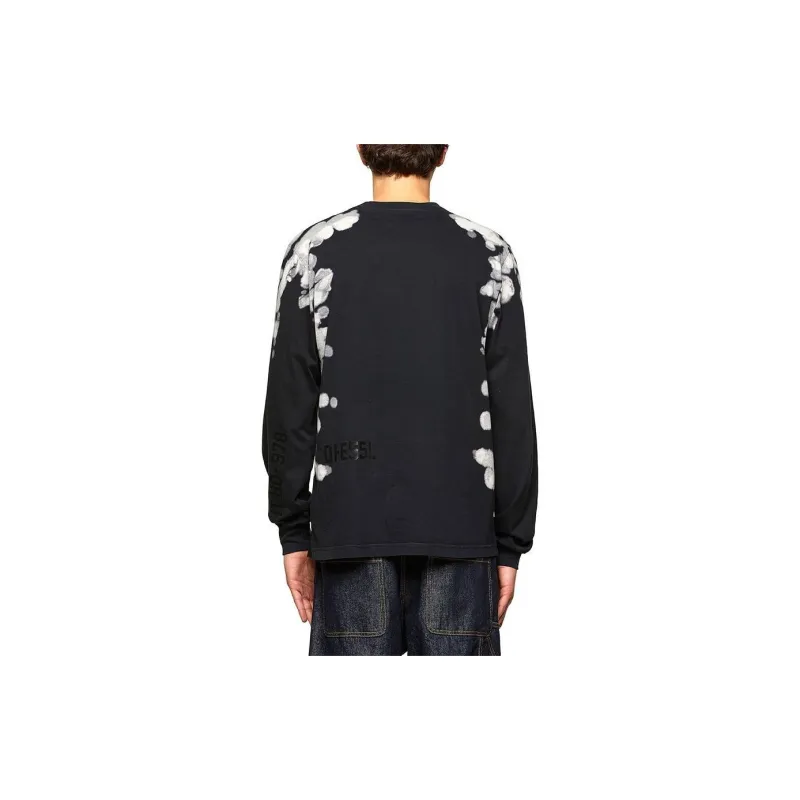 DIESEL T-Shirts Men Black-2