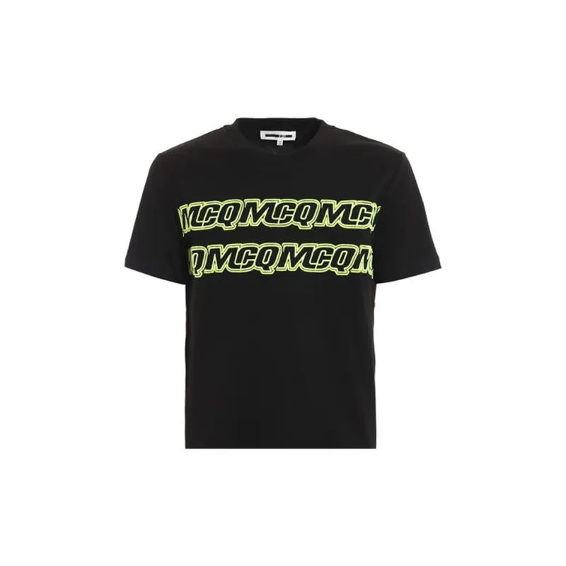 McQ Alexander McQueen T Shirts Men Black-4