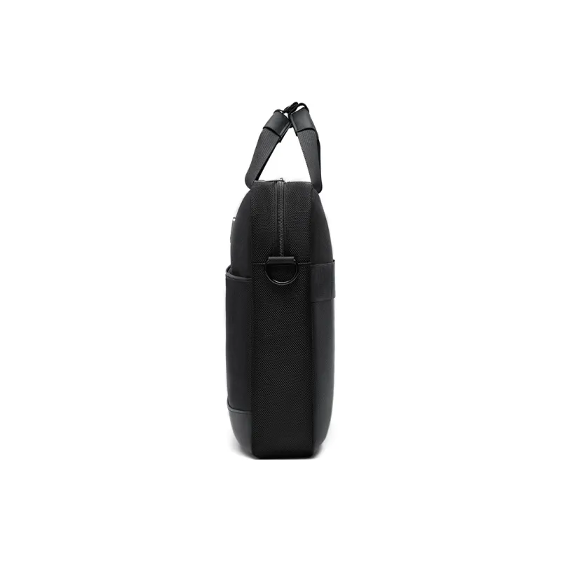 HLA Polyester Handbag Briefcase Shoulder Bag Regular Men's Black-2