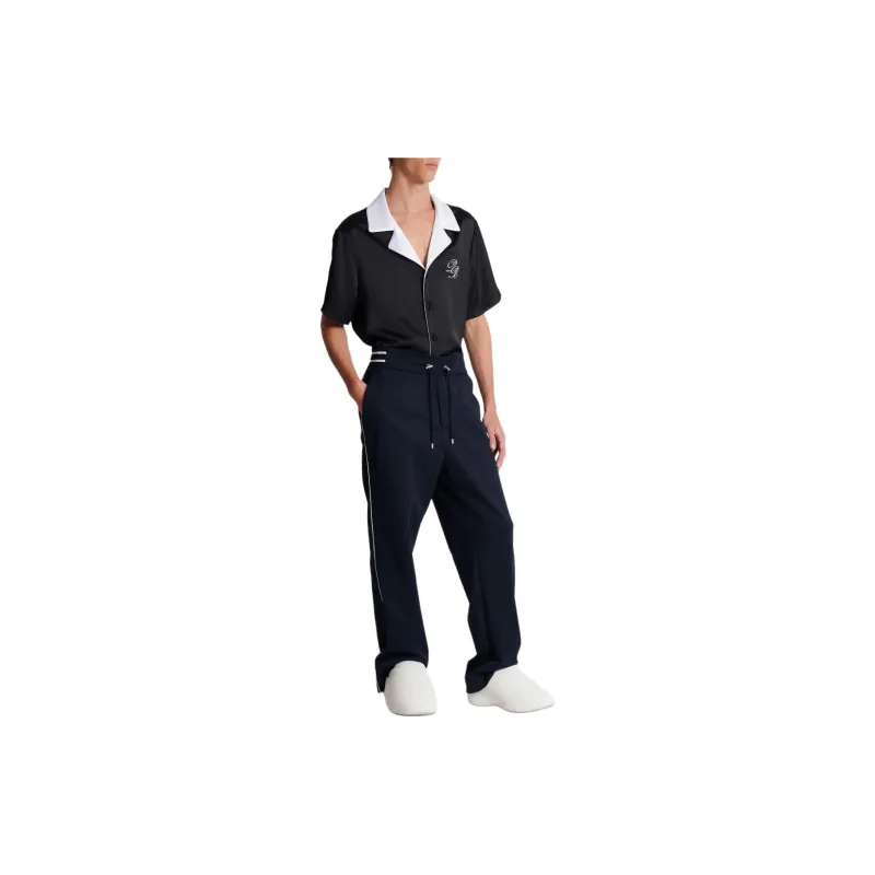 BALMAIN Pb Signature Badge Joggers-4