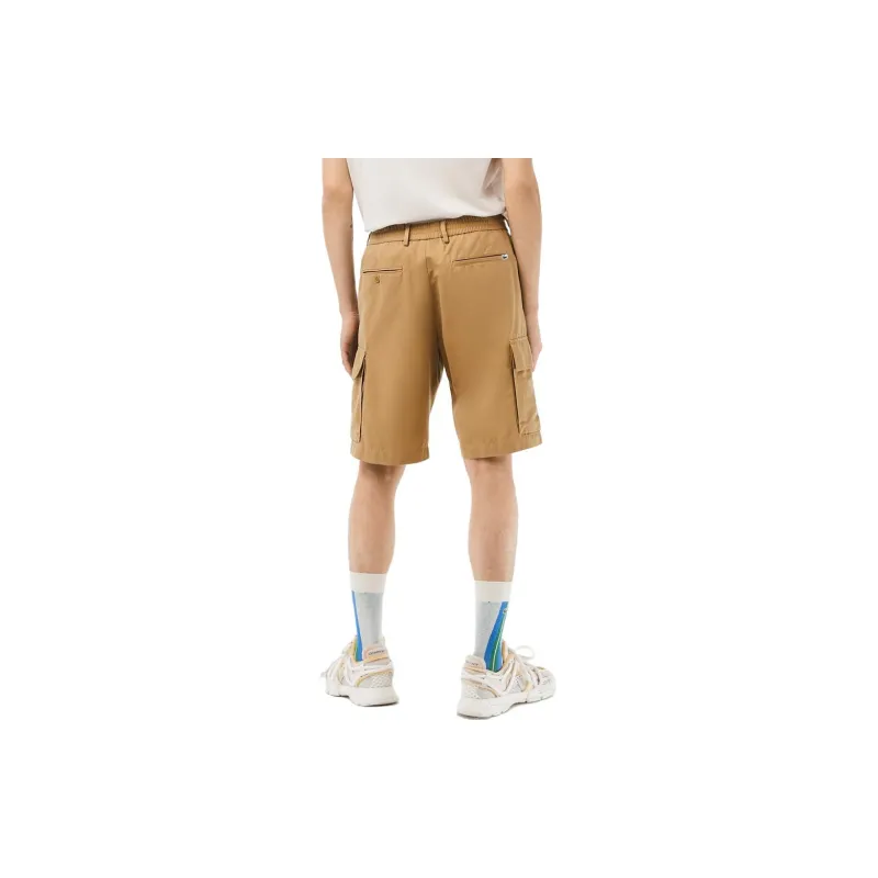 LACOSTE Cargo Shorts Men's Brown-2