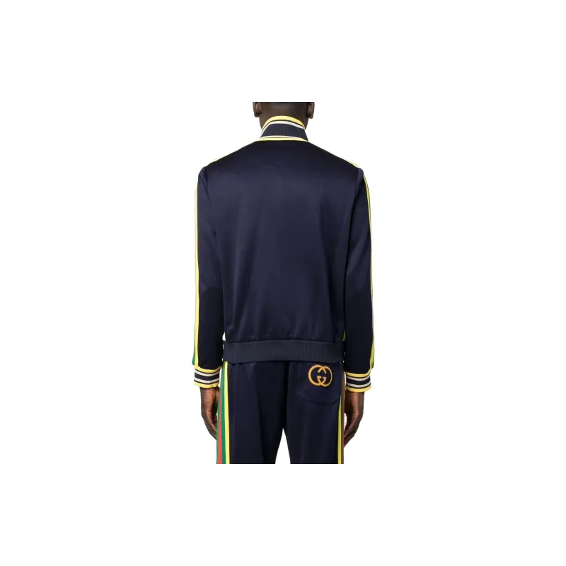 GUCCI Jackets Men Blue-4
