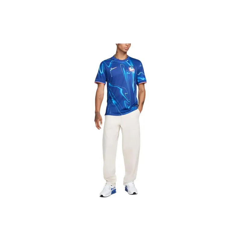 Nike Chelsea Fc 2024/25 Stadium Home Men's Nike Dri FIT Soccer Replica Jersey-3