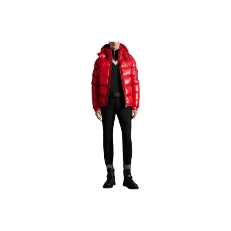 Moncler Maya Series Down Jacket Winter Model Men's Red-1