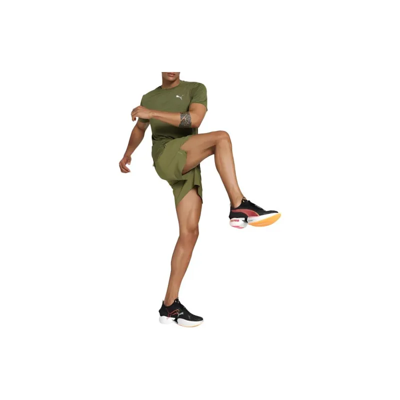 PUMA Run Favourite Velocity T-Shirt Men's Olive Green-5