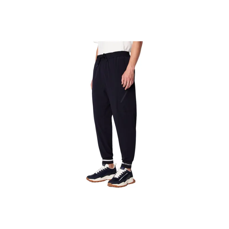 ARMANI EXCHANGEAE SS24 Casual Pants Men's Dark Blue-3