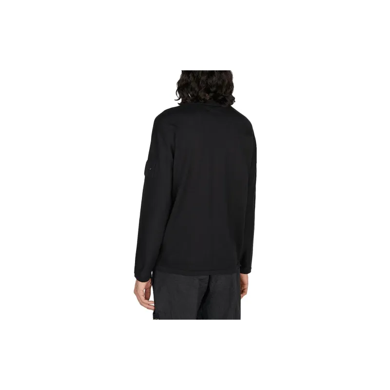 STONE ISLAND Logo-Patch Crewneck Sweatshirt-3
