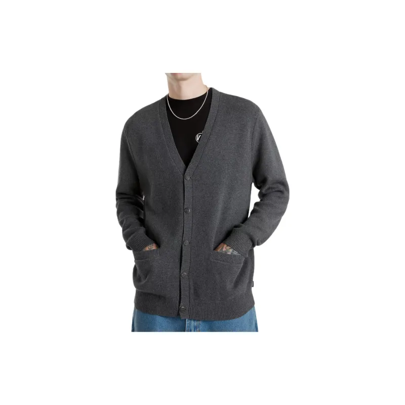 Vans Emmett Cardigan Knitwear Unisex Gray-5