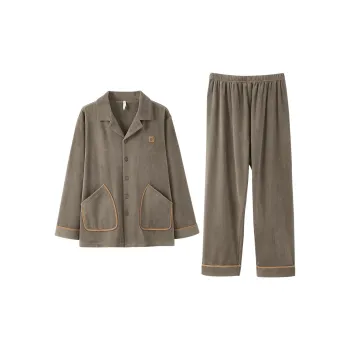 Aannsfam Pajama Set Men's Ink Stone Gray