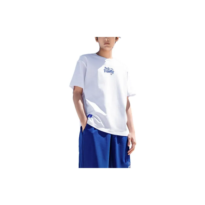 ANTA Life Collection T Shirts Unisex White-2