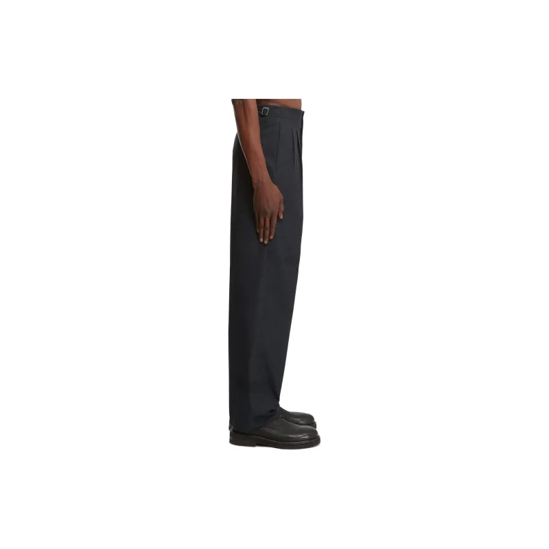 Loro Piana SS24 Casual Pants Men's Dark Blue-9
