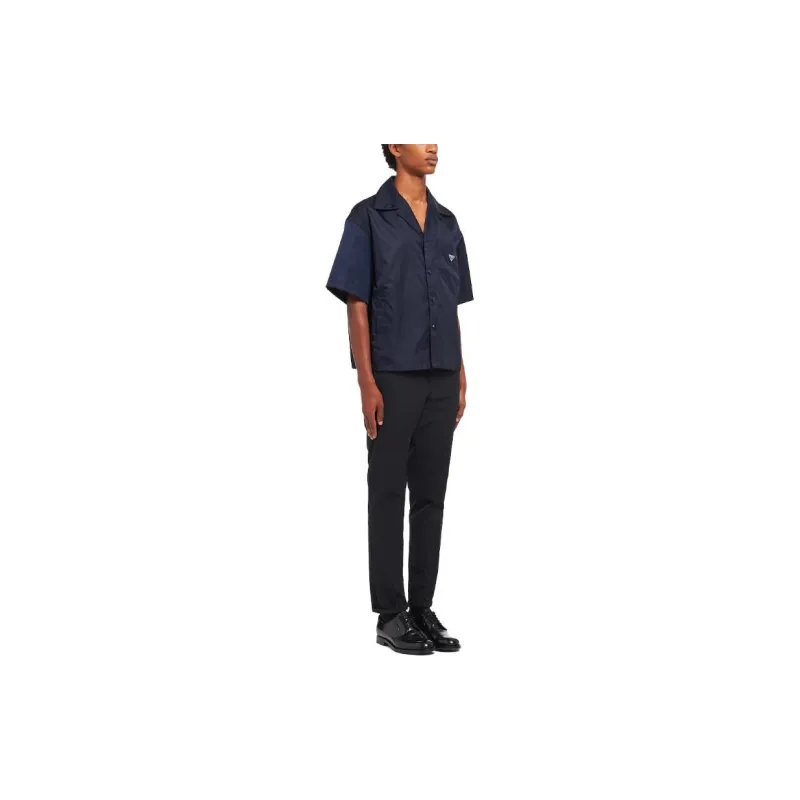 PRADA Shirts Men Blue-3