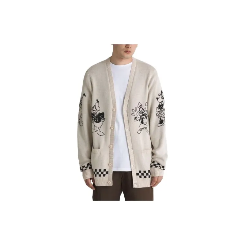 Vans X Disney Co-brand Knitwear Men Oat-1
