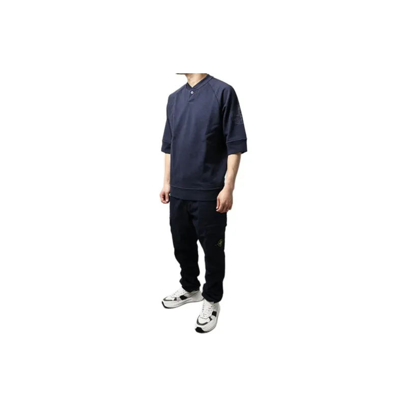 STONE ISLAND T Shirt Men Marine Blue-3