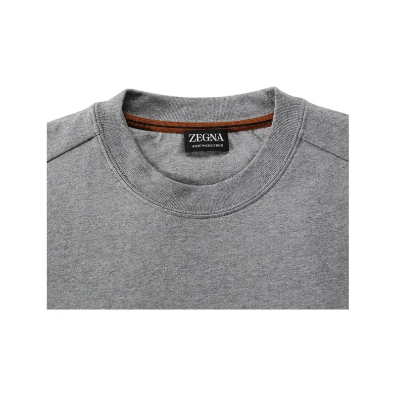 Ermenegildo Zegna T Shirts Men Gray-3