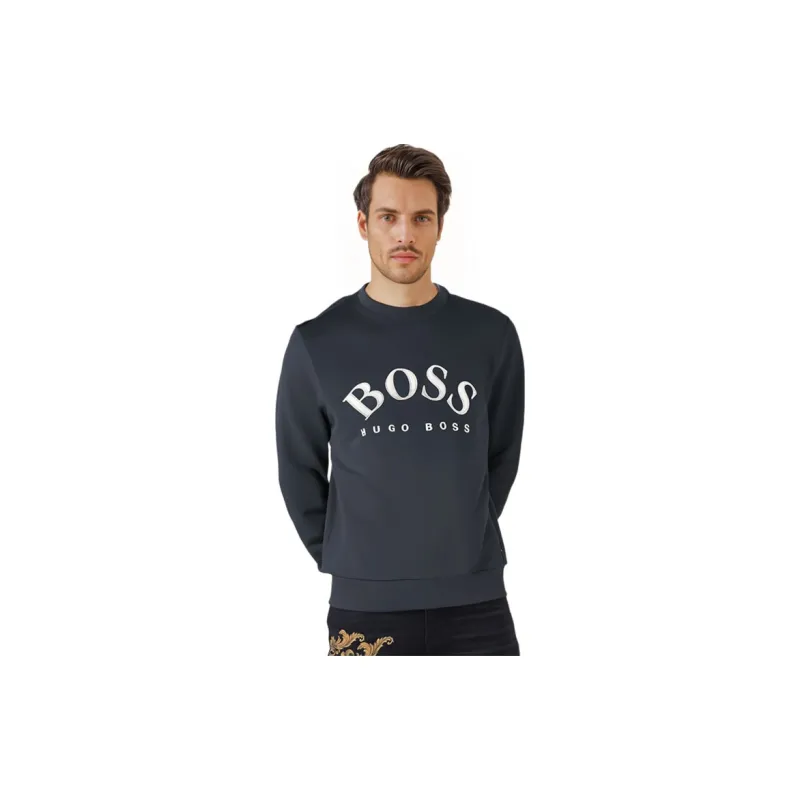 HUGO BOSS Sweatshirts Men Marine Blue-4