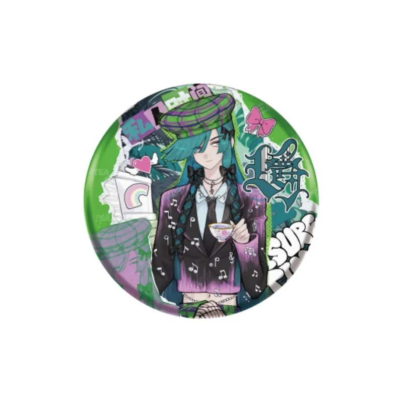 Xhdm Hard Core Highschool Private Time Collection Chi Tai Rong Starfield Style Badges-21