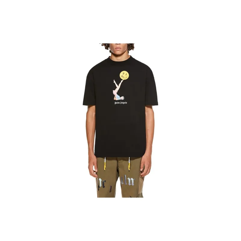 PALM ANGELS Juggler Pin Up Tee-2
