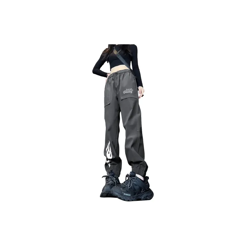 Qnxeey Casual Pants Unisex-6