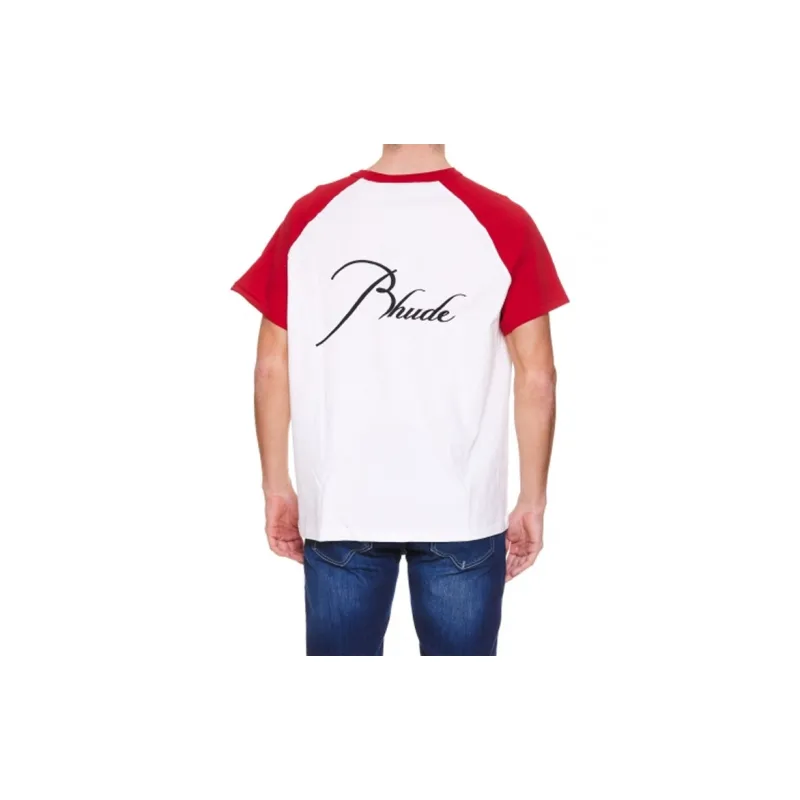 RHUDE T-Shirts Men White-2