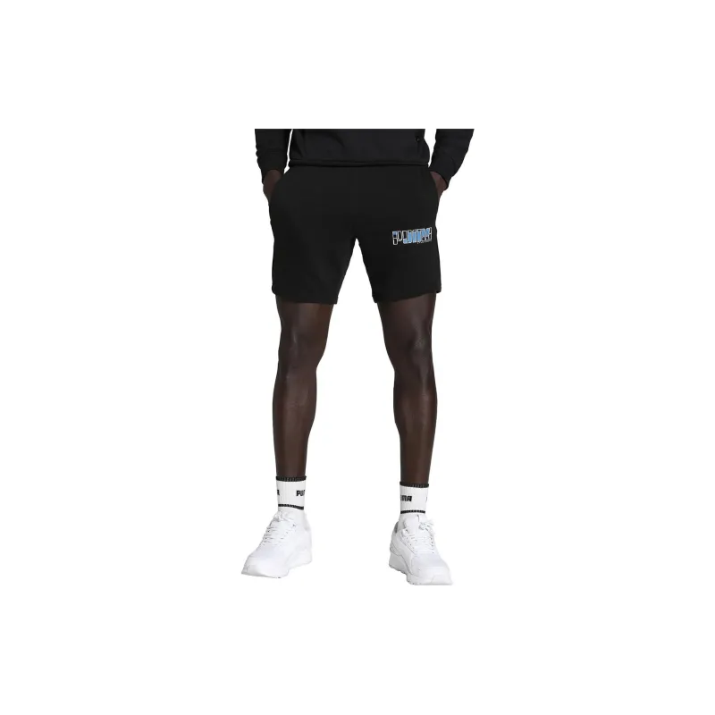 PUMA Casual Shorts Men Black-3