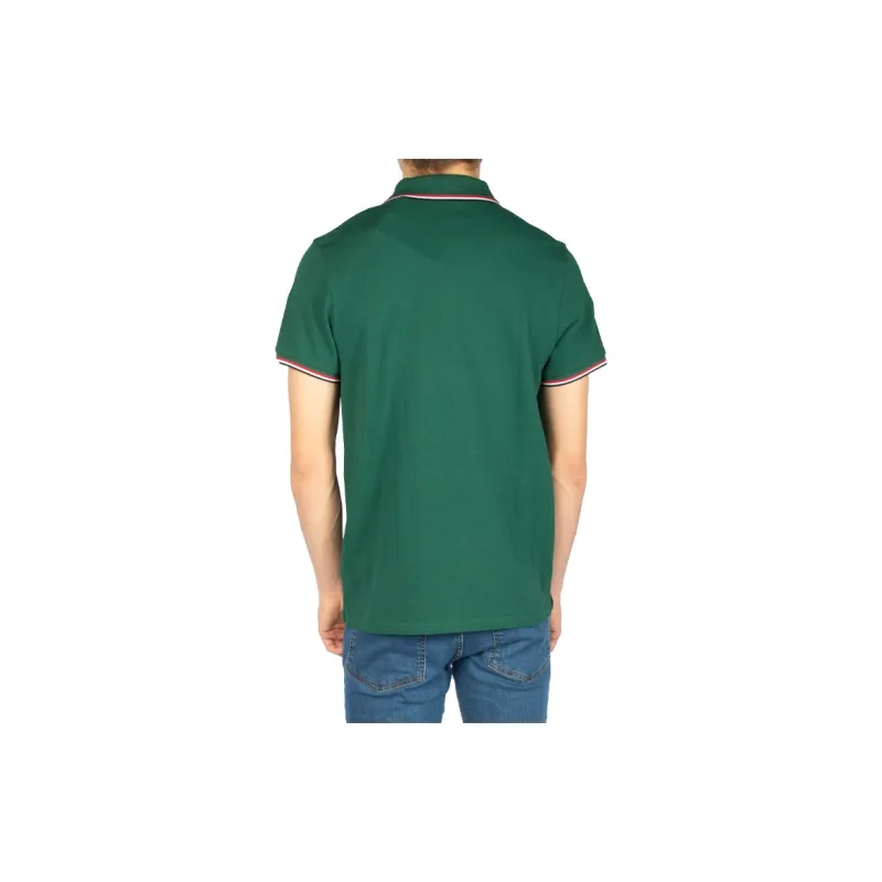 Moncler Polo Shirt Men's Peacock Green-3