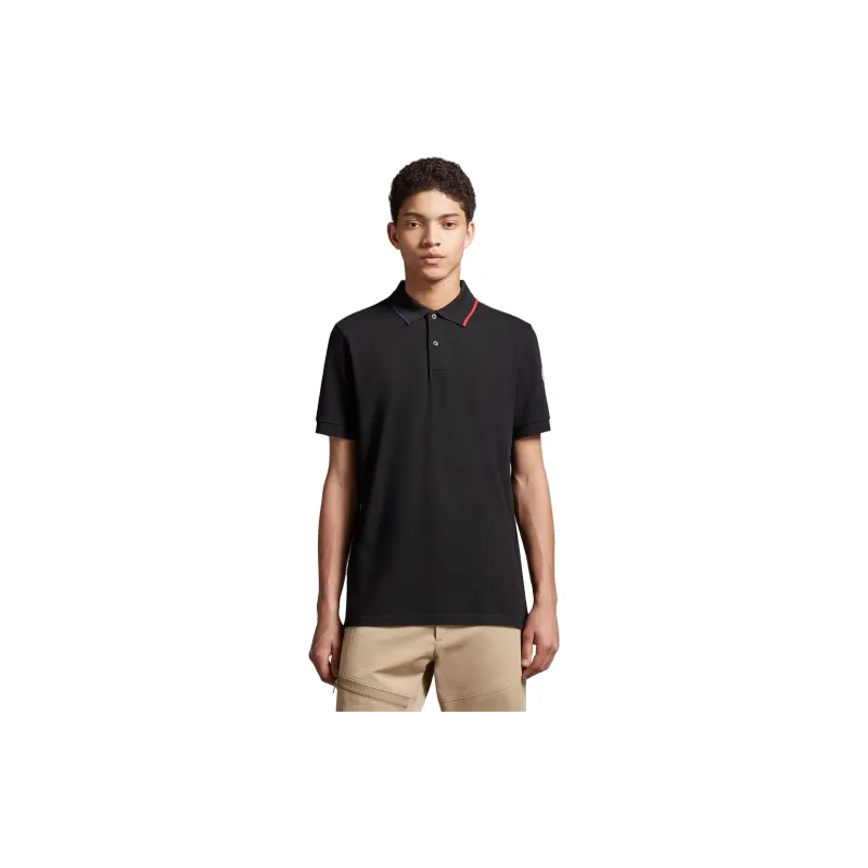 Moncler Polo Shirts Men Black-1
