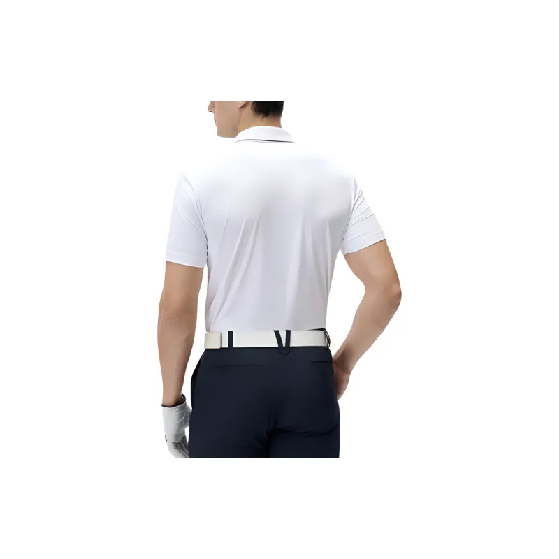 FILA Golf Series Polo Shirt Men's Jade White-4