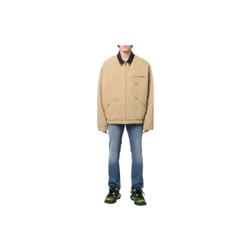 Balenciaga Canvas Work Jacket-1