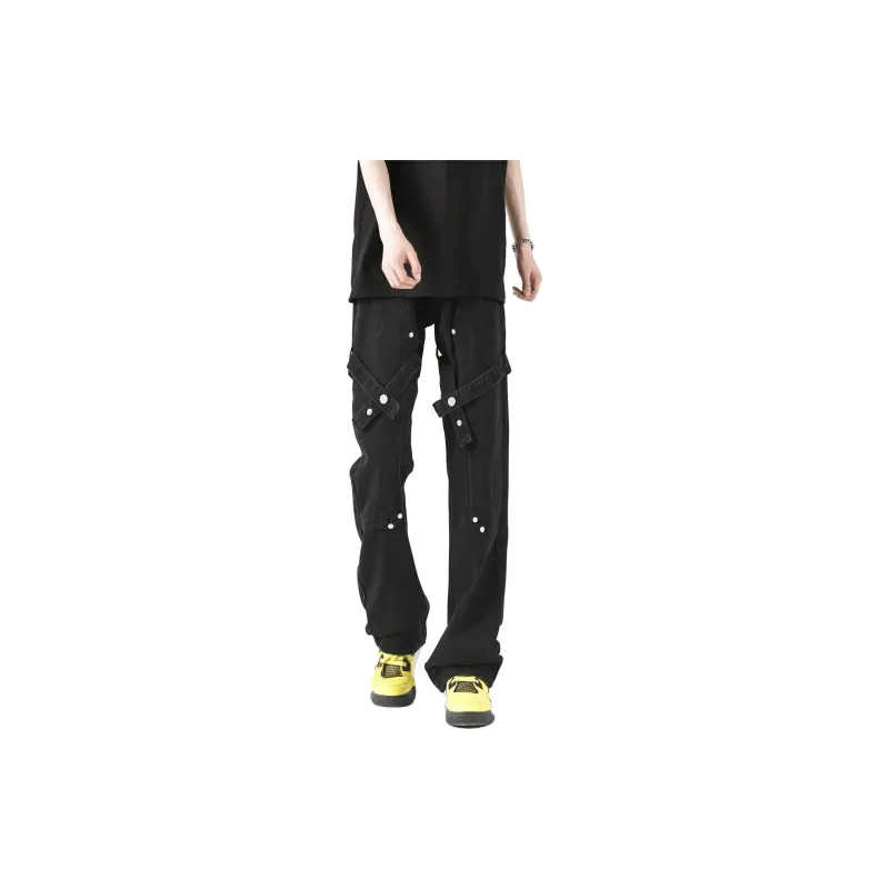 GEOFFREY B. SMALL Jeans Unisex Black-7