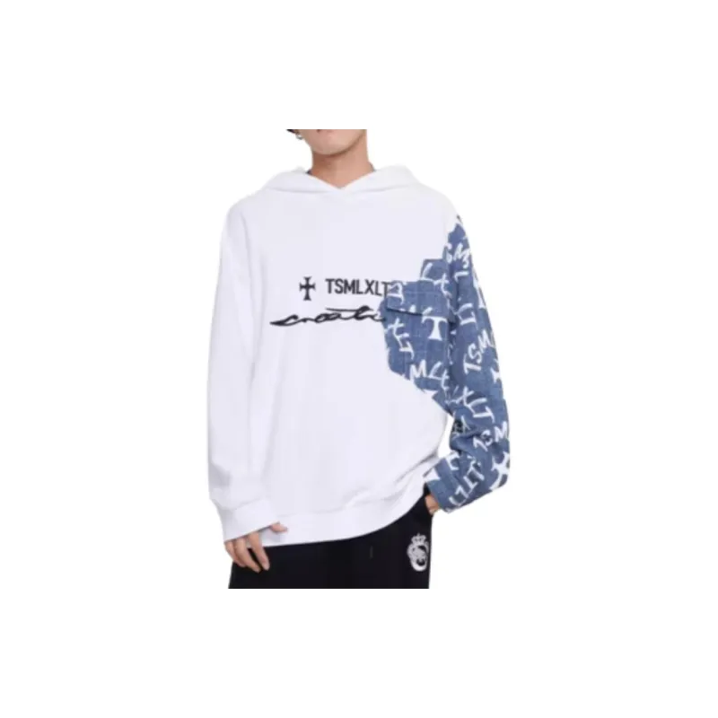 TSMLXLT Sweatshirt Unisex Raw White-2