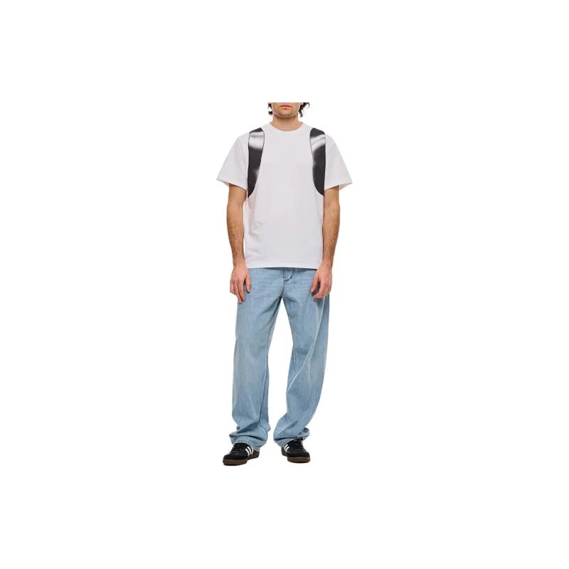 Alexander McQueen Graphic Design Crewneck T Shirt-1