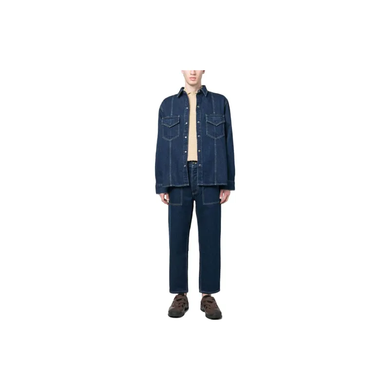 NANUSHKA Shirts Men Blue-3