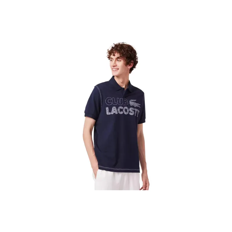 LACOSTE Polo Shirts Men Navy Blue-2