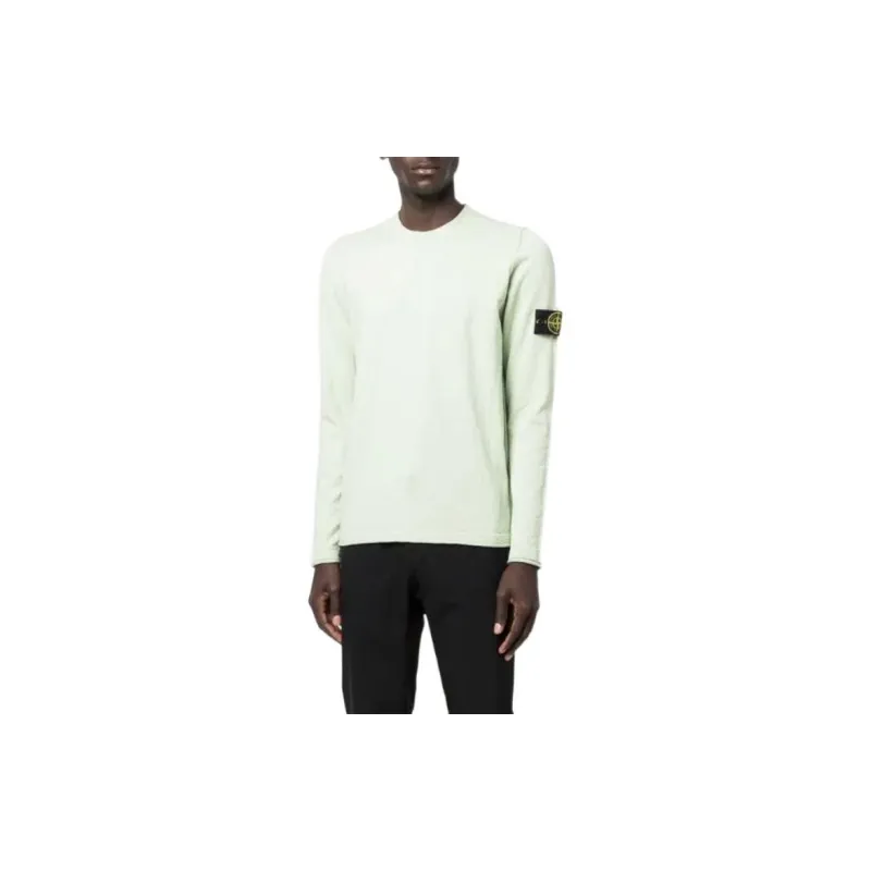 STONE ISLAND Logo patch Long sleeve Sweatshirt-1