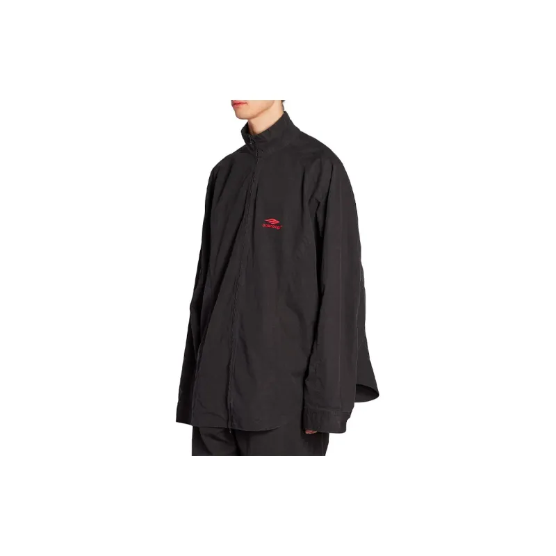 Balenciaga 3B Sports Icon Jacket Men's Black-4