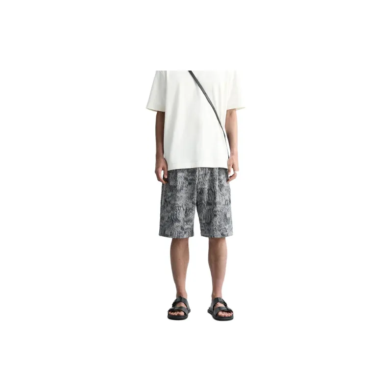 ZARA Casual Shorts Men Print-2